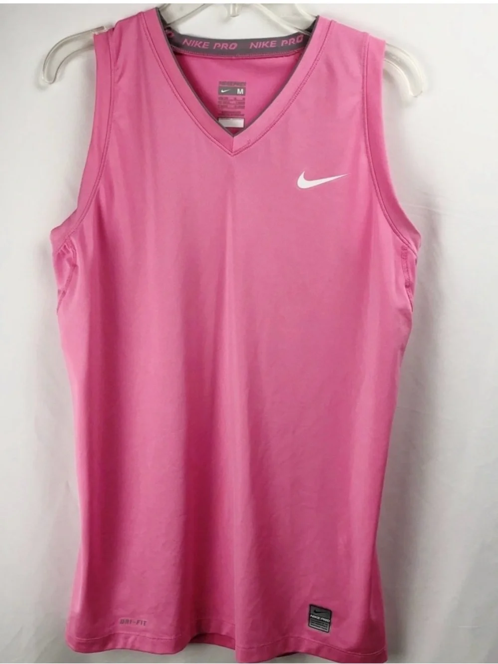 Nike Pink Dri-FIT Sleeveless Tank Top